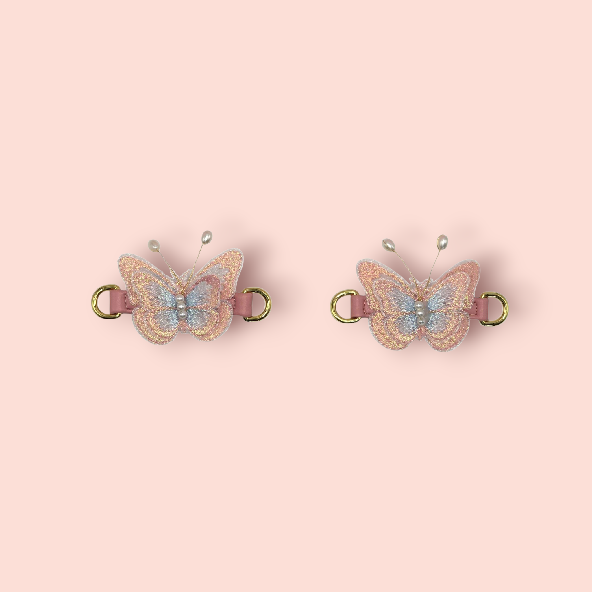 Rainbow Cloud Shoe Topping: All PINK Charm Options