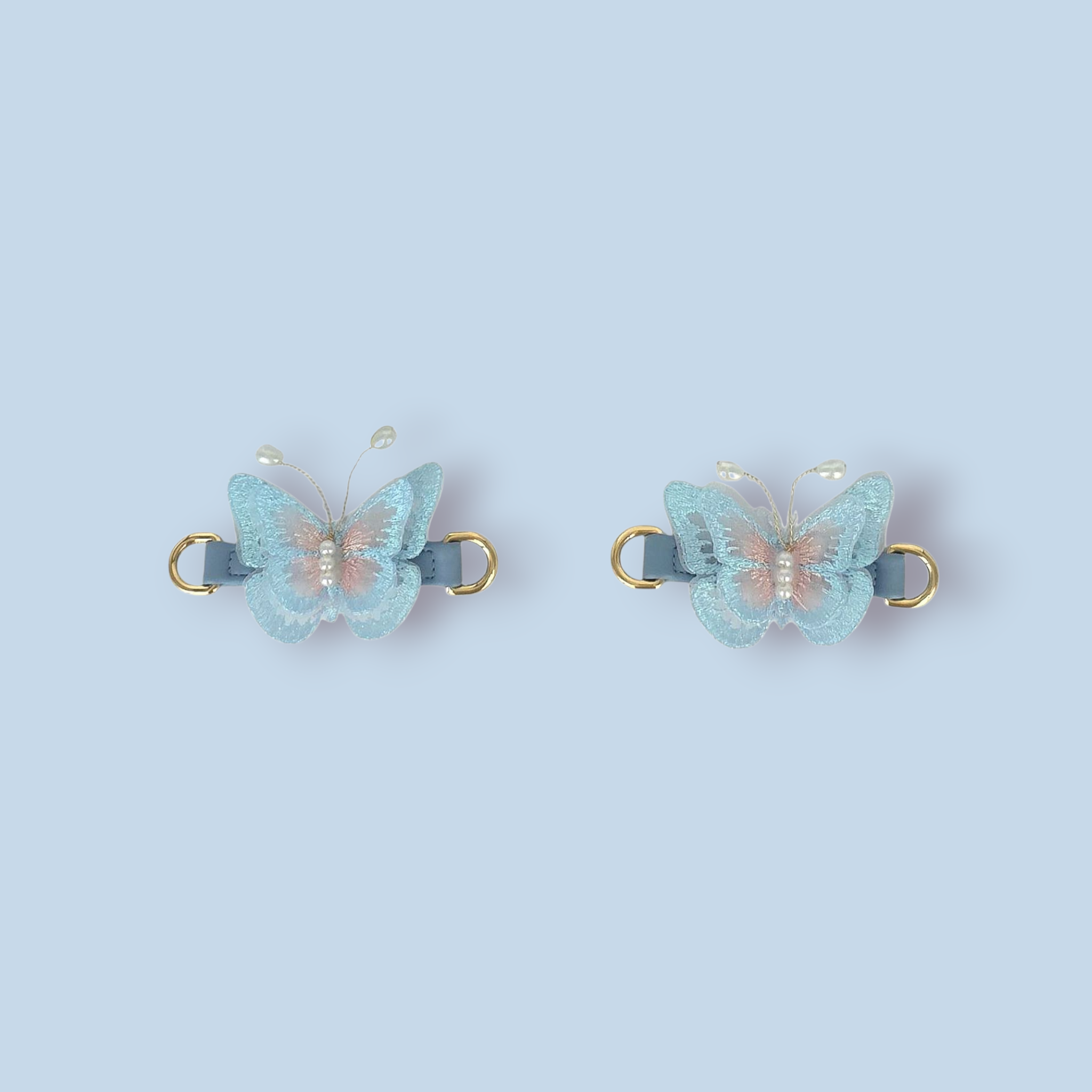 Rainbow Cloud Shoe Topping: All BLUE Charm Options