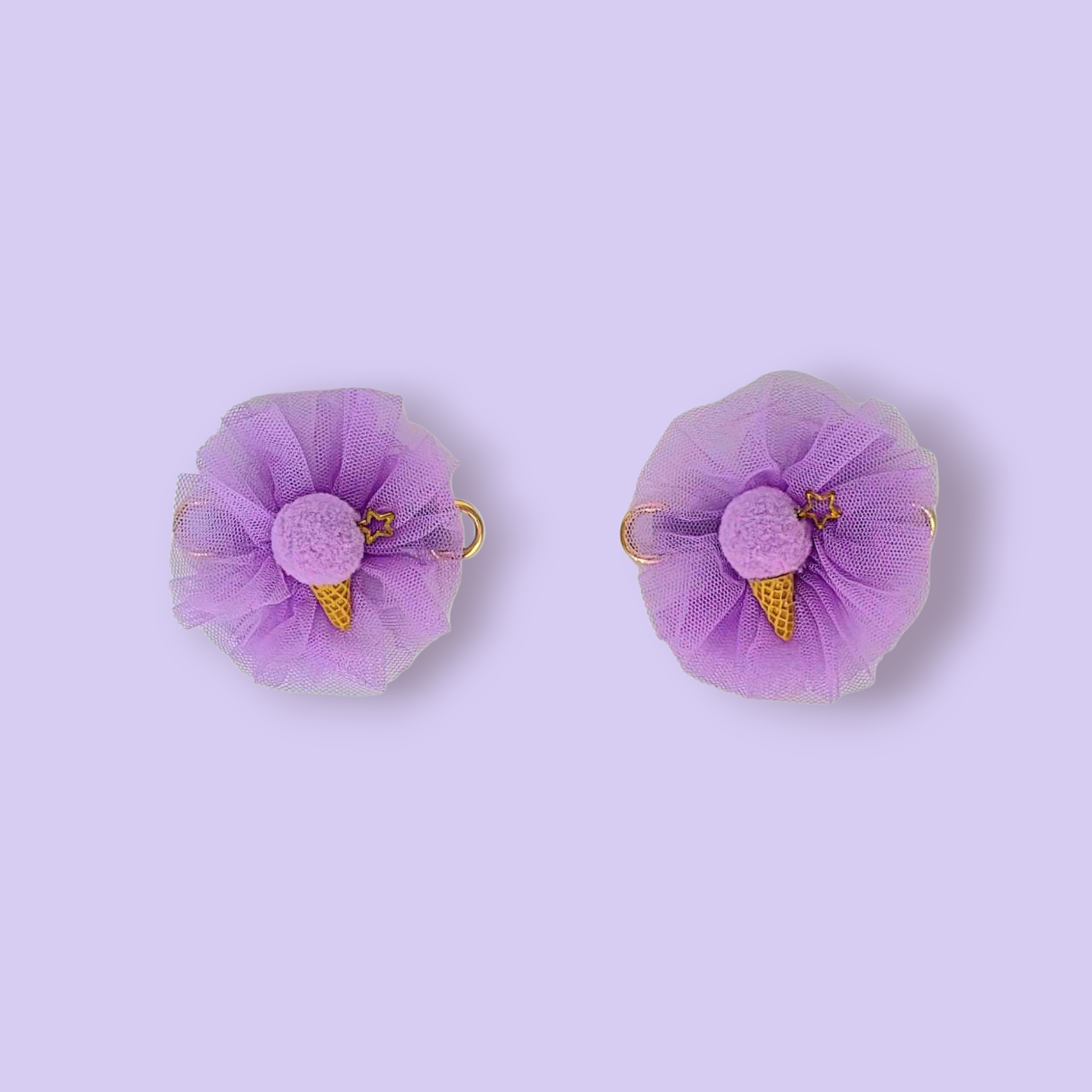 Rainbow Cloud Shoe Topping: All PURPLE Charm Options